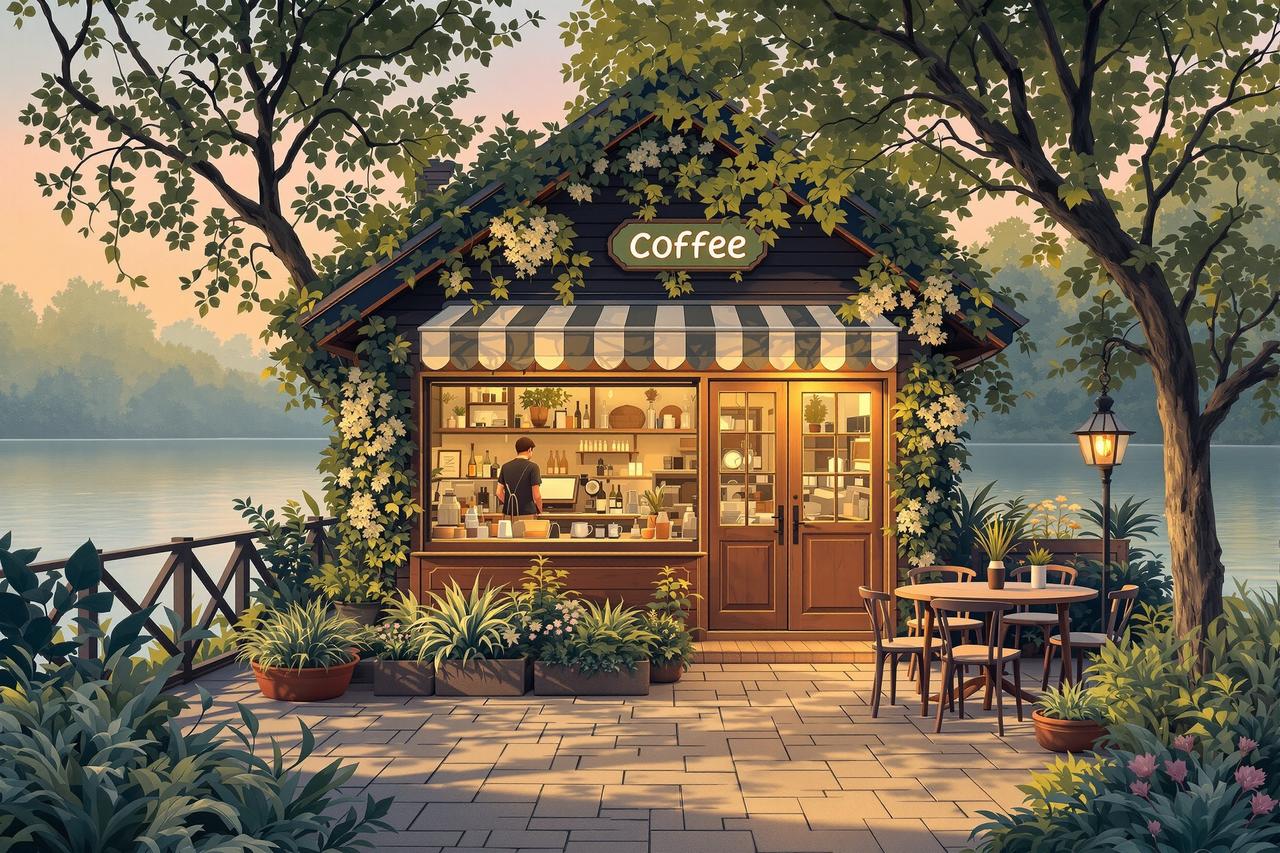 短剧网站免费看 - 河畔咖啡屋