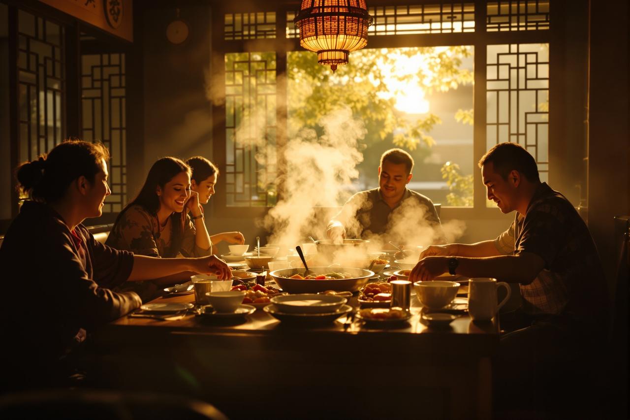 短剧网站免费看 - 河畔美食 · 舌尖上的温情
